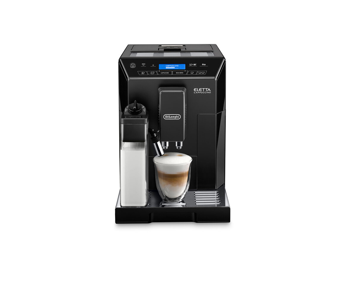 デロンギ 全自動コーヒーマシン エレッタカプチーノ ECAM44660BH | マシンをさがす | 業務用コーヒー用品・機器のラッキーコーヒーマシン