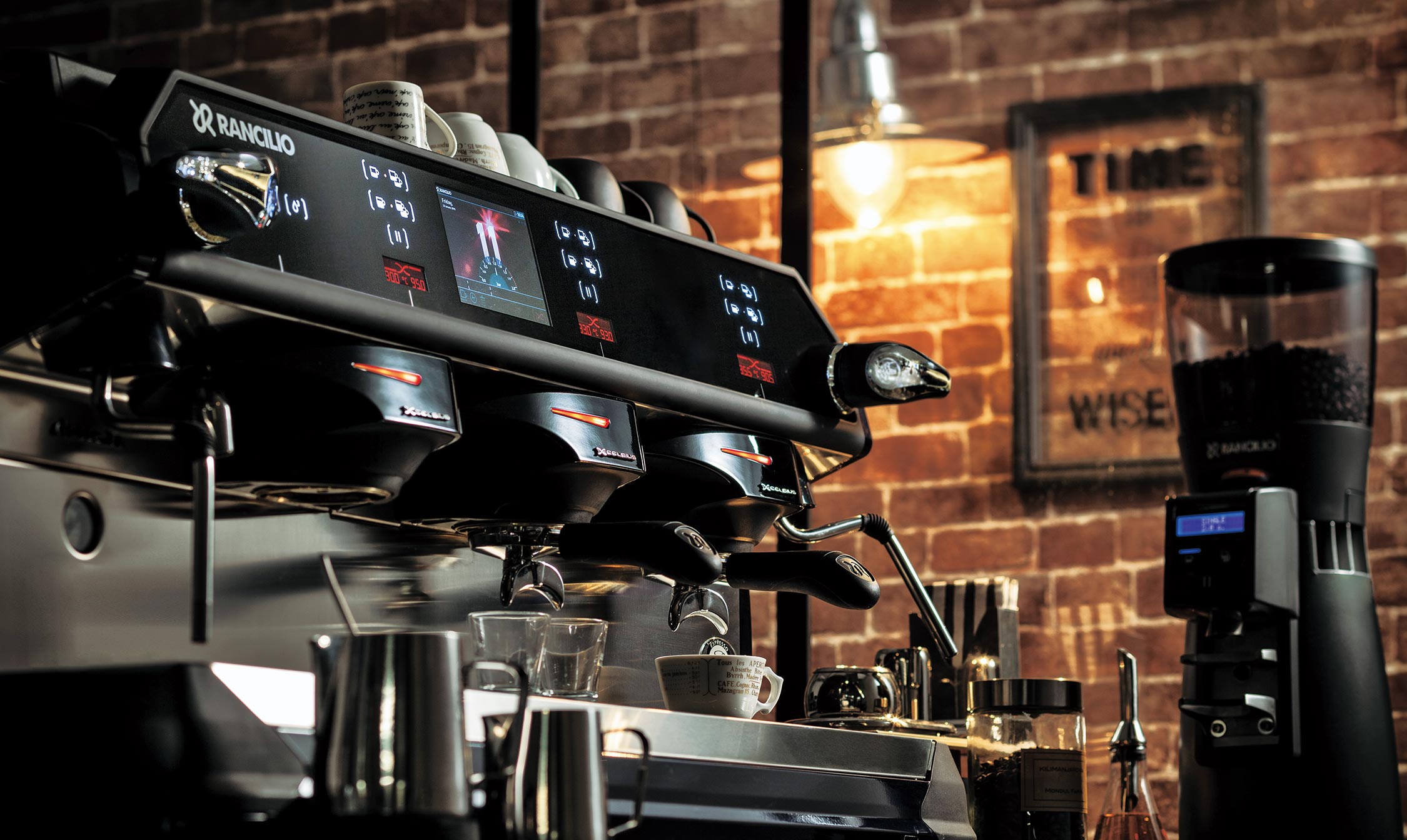 RANCILIO ランチリオ グラインダー コーヒーマシン エスプレッソ