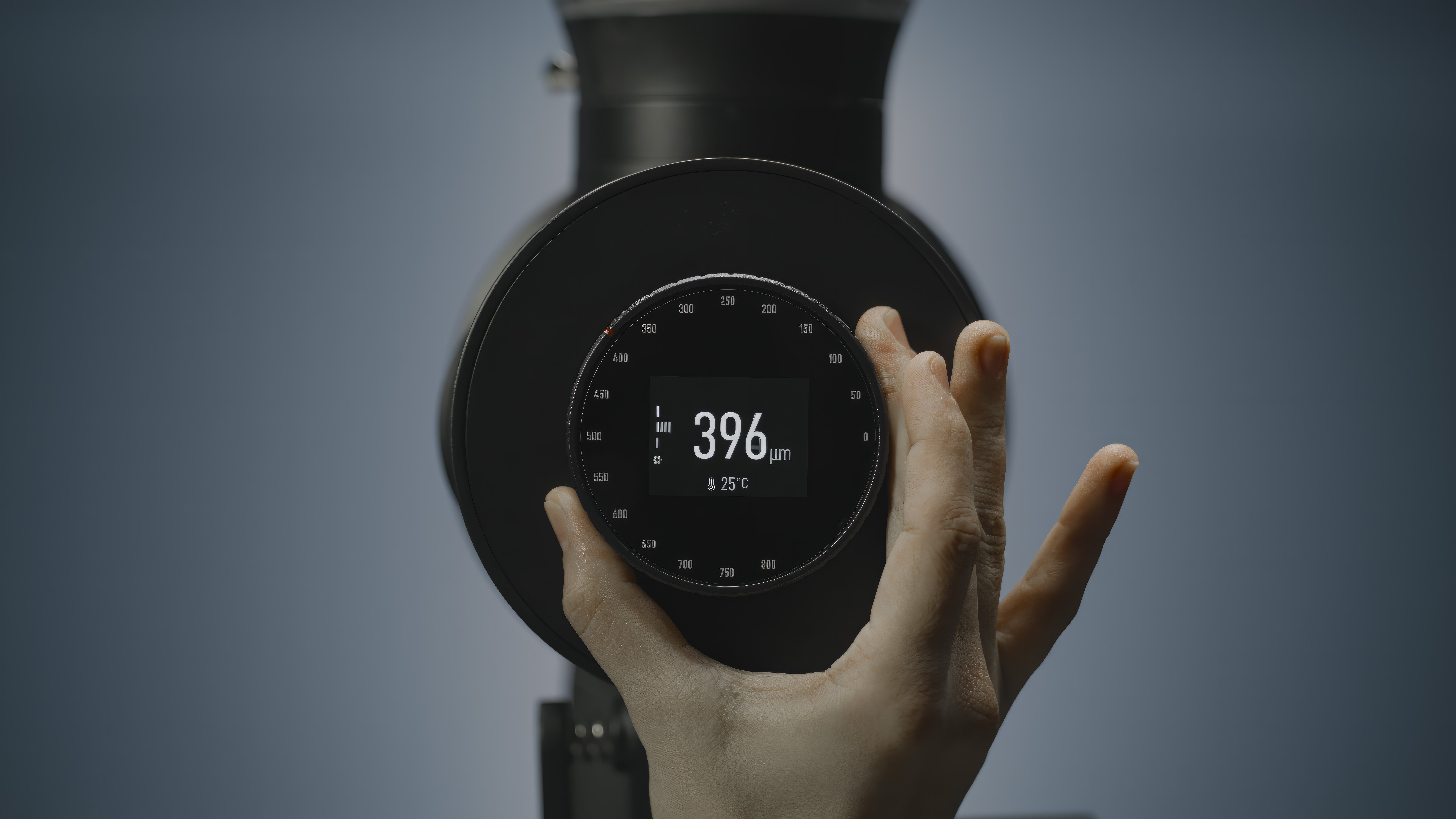 お好みのモードで挽き目を設定可能