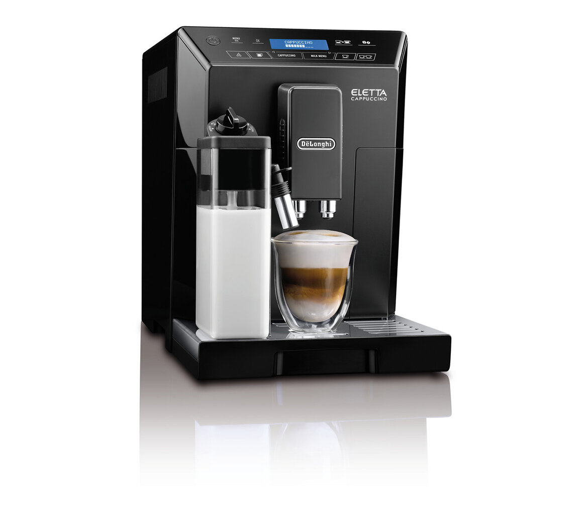 デロンギ 全自動コーヒーマシン エレッタカプチーノ ECAM44660BH マシンをさがす 業務用コーヒー用品・機器のラッキーコーヒーマシン